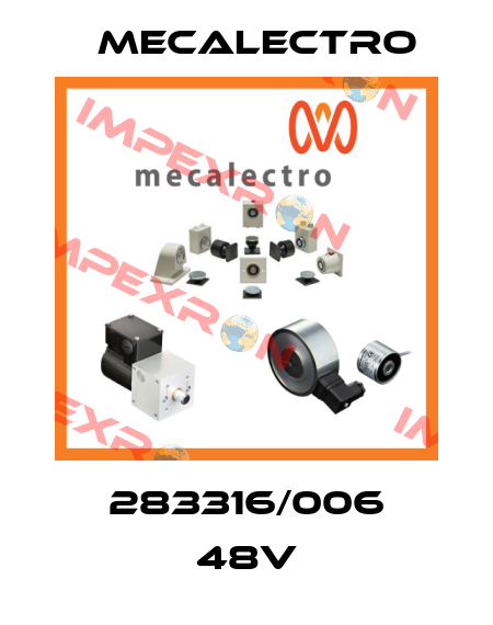 283316/006 48V Mecalectro