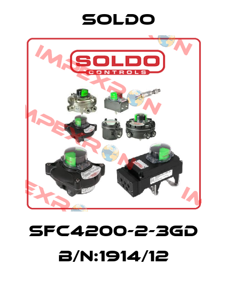 SFC4200-2-3GD B/N:1914/12 Soldo