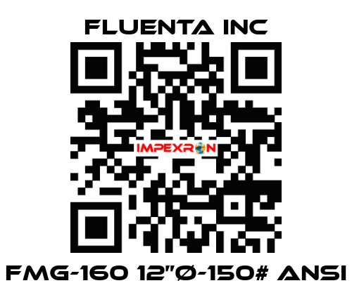 FMG-160 12”Ø-150# ANSI Fluenta Inc