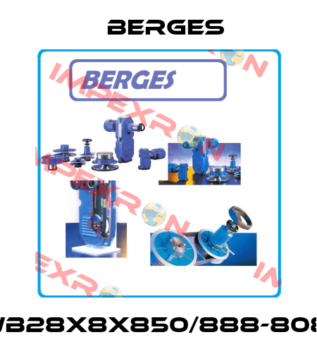 CWB28x8x850/888-8081-1 Berges