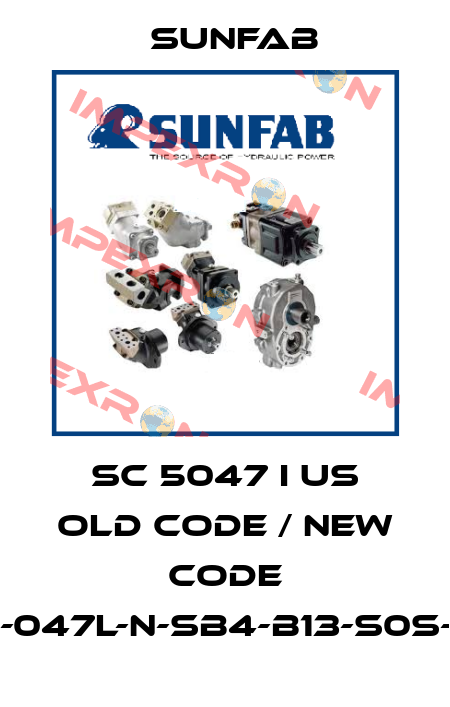 SC 5047 I US old code / new code SCP-047L-N-SB4-B13-S0S-000 Sunfab
