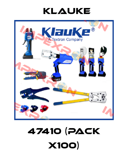47410 (pack x100) Klauke
