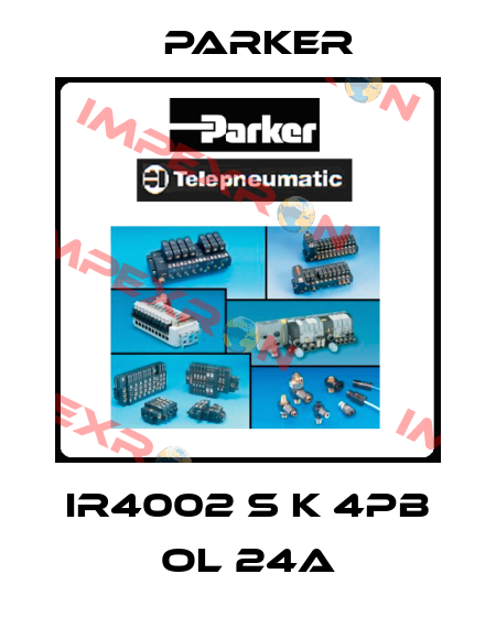 IR4002 S K 4PB OL 24A Parker