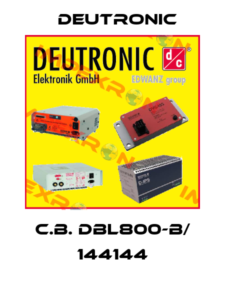 C.B. DBL800-B/ 144144 Deutronic
