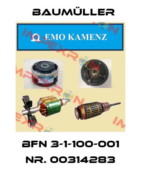 BFN 3-1-100-001 Nr. 00314283 Baumüller