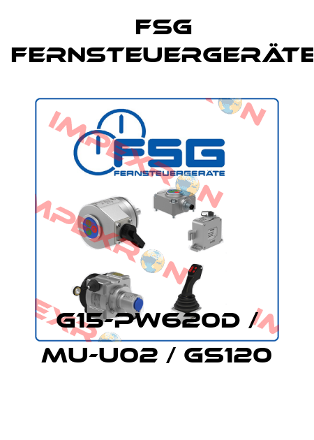 G15-PW620d / MU-U02 / GS120 FSG Fernsteuergeräte