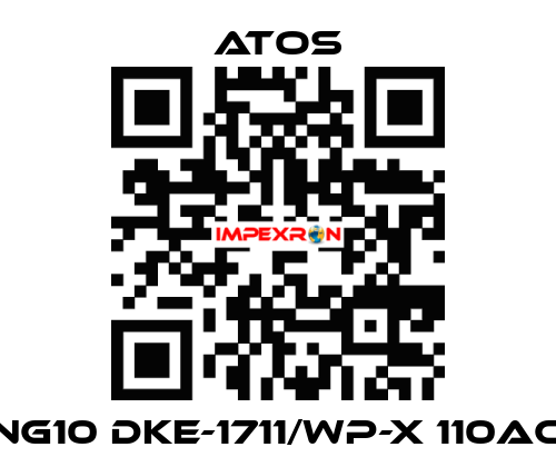 NG10 DKE-1711/WP-X 110AC Atos