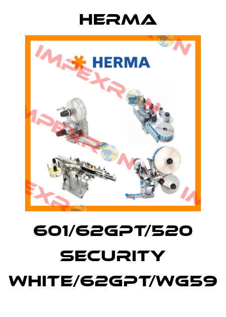 601/62Gpt/520 Security White/62Gpt/WG59 Herma