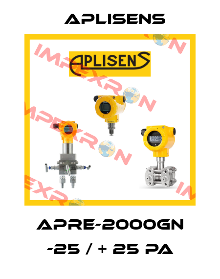 APRE-2000GN -25 / + 25 Pa Aplisens
