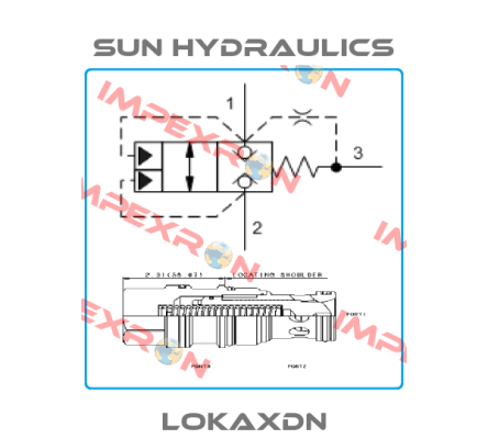 LOKAXDN Sun Hydraulics