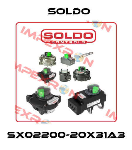 SX02200-20X31A3 Soldo