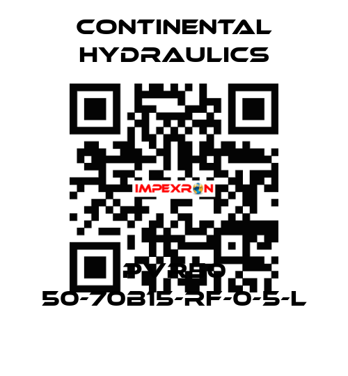 PVR50 50-70B15-RF-0-5-L Continental Hydraulics