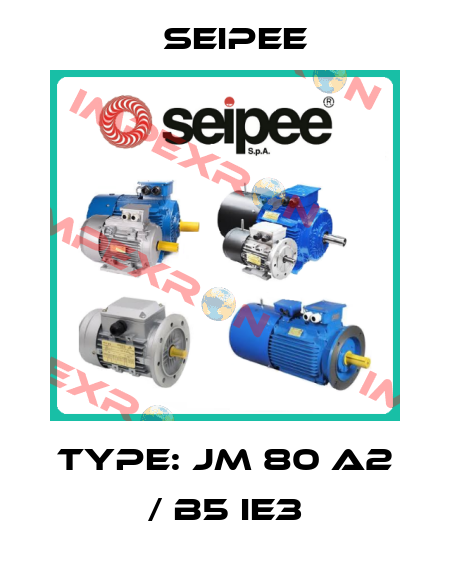 Type: JM 80 A2 / B5 IE3 SEIPEE