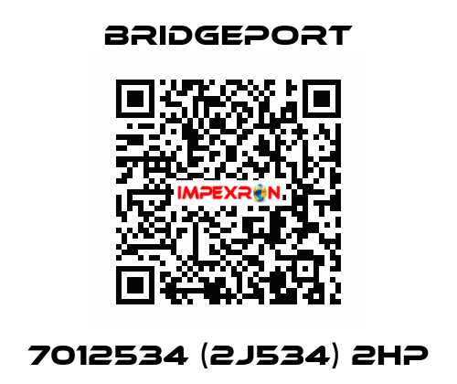 7012534 (2J534) 2HP Bridgeport