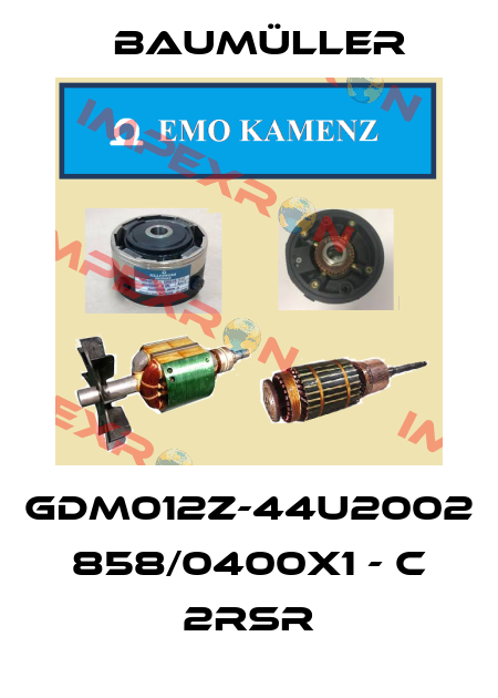 GDM012Z-44U2002 858/0400x1 - C 2RSR Baumüller