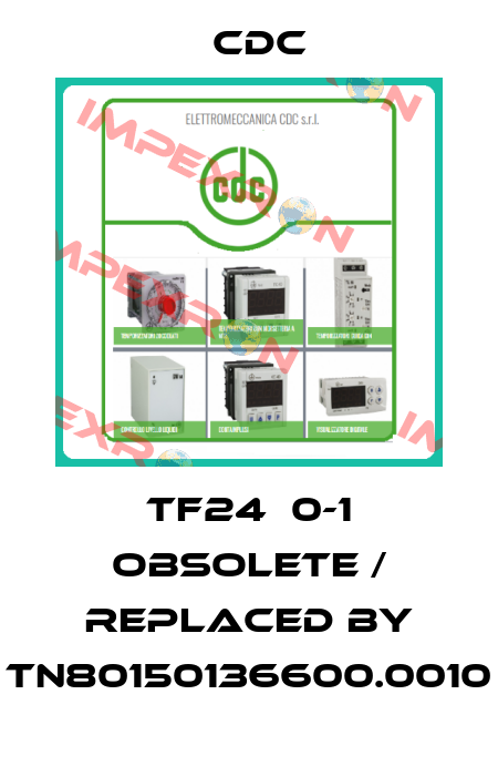 TF24  0-1 obsolete / replaced by TN80150136600.0010 CDC