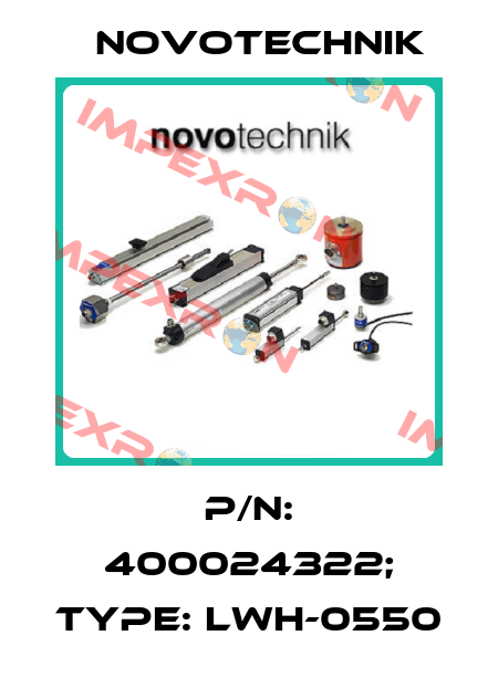p/n: 400024322; Type: LWH-0550 Novotechnik