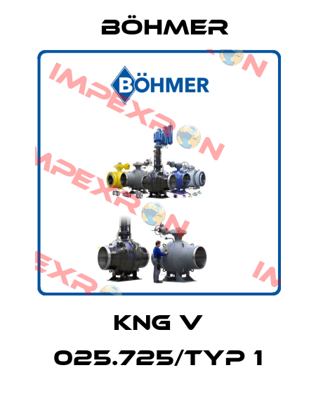 KNG V 025.725/TYP 1 Böhmer