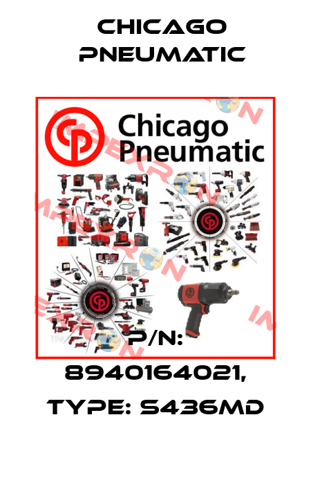 P/N: 8940164021, Type: S436MD Chicago Pneumatic