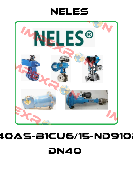 RAA040AS-B1CU6/15-ND9102HN-K1, DN40  Neles