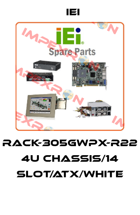 RACK-305GWPX-R22 4U CHASSIS/14 SLOT/ATX/WHITE  IEI