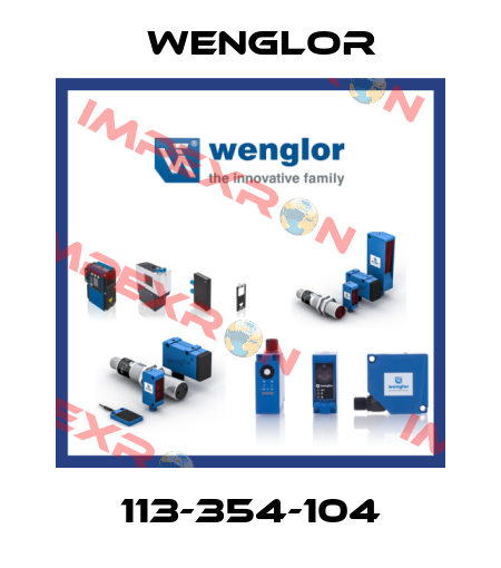 113-354-104 Wenglor