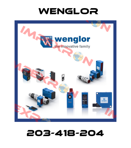 203-418-204 Wenglor