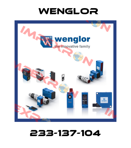 233-137-104 Wenglor