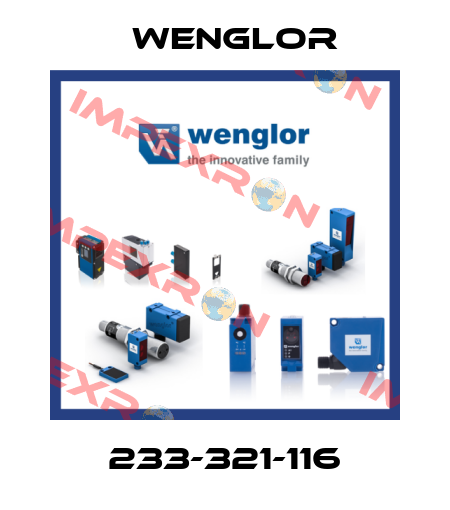 233-321-116 Wenglor
