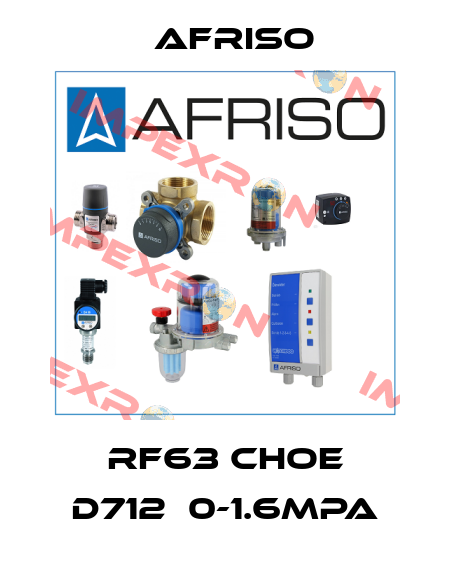 RF63 ChOe D712　0-1.6MPa Afriso