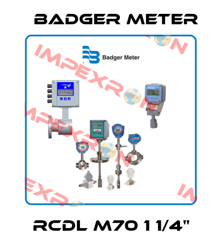 RCDL M70 1 1/4" Badger Meter