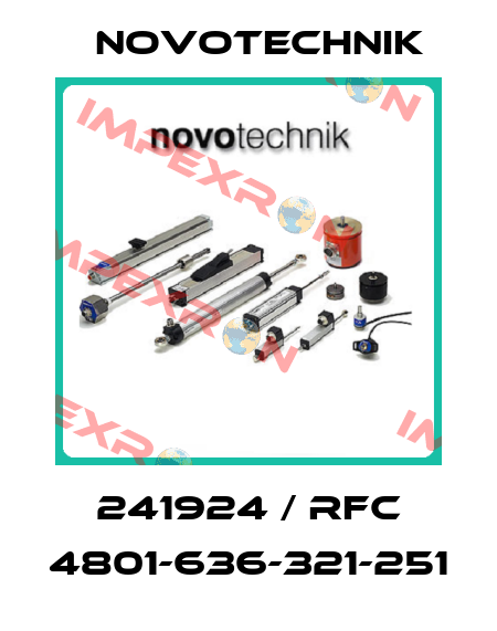 241924 / RFC 4801-636-321-251 Novotechnik