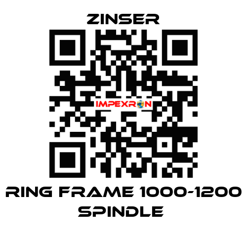 RING FRAME 1000-1200 SPINDLE  Zinser