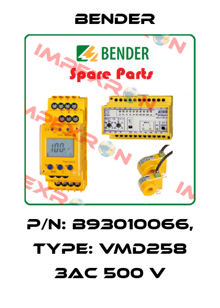 p/n: B93010066, Type: VMD258 3AC 500 V Bender