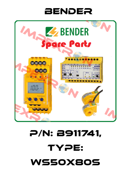 p/n: B911741, Type: WS50X80S Bender