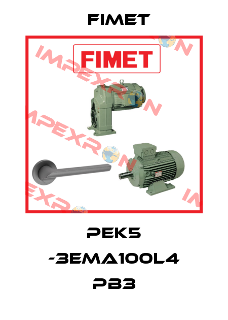 PEK5 -3EMA100L4 PB3 Fimet