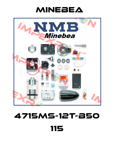 4715MS-12T-B50 115 Minebea