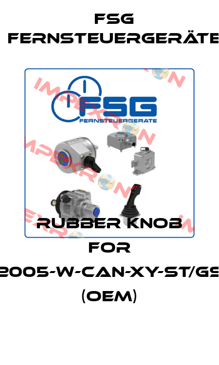 Rubber knob for ST2005-W-CAN-XY-ST/GS82 (OEM) FSG Fernsteuergeräte