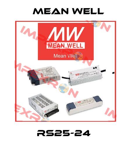 RS25-24  Mean Well