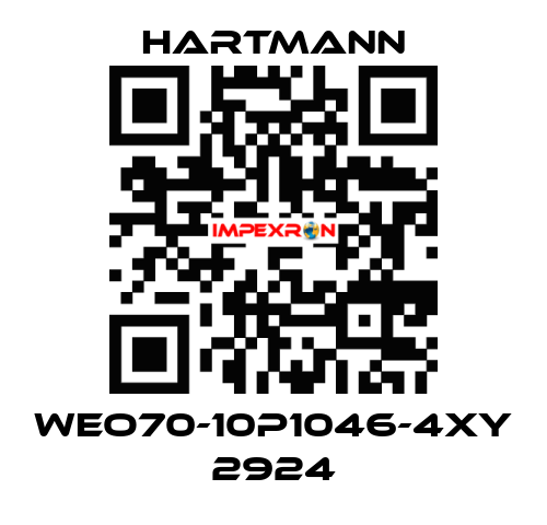 WEO70-10P1046-4XY 2924 Hartmann