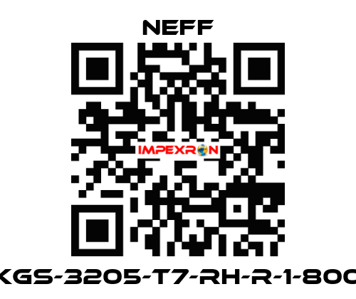 KGS-3205-T7-RH-R-1-800 Neff