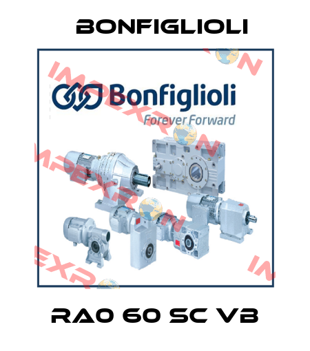 RA0 60 SC VB Bonfiglioli