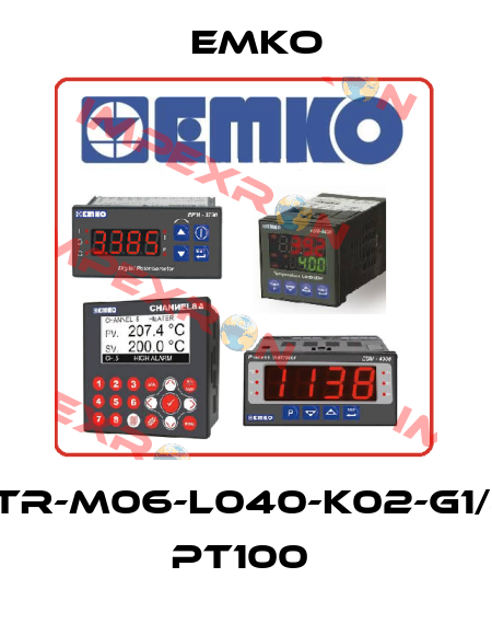 RTR-M06-L040-K02-G1/4" PT100  EMKO