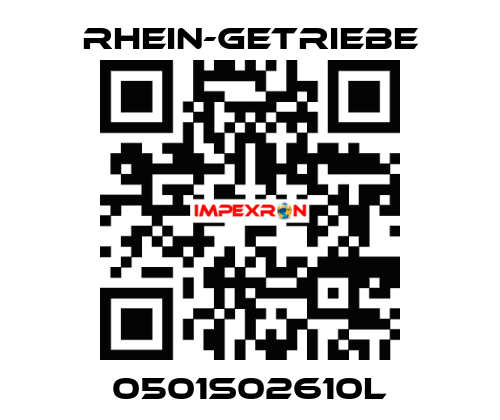 0501S02610L Rhein-Getriebe