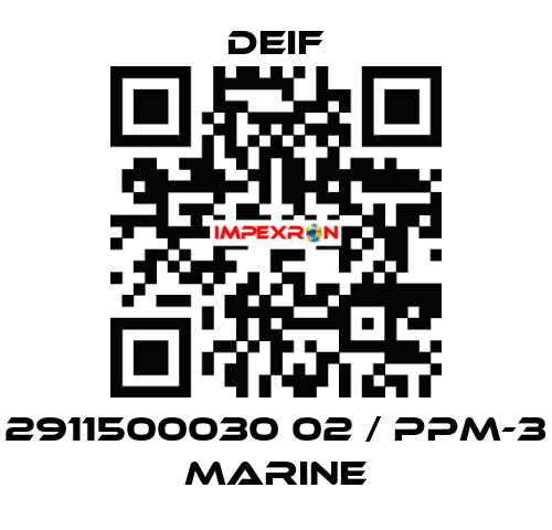 2911500030 02 / PPM-3 Marine Deif