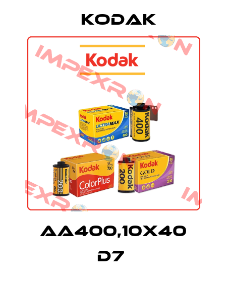 AA400,10x40 	D7 	 Kodak