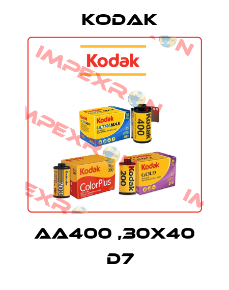 AA400 ,30x40 	D7 Kodak