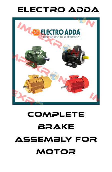 Complete brake assembly for motor Electro Adda