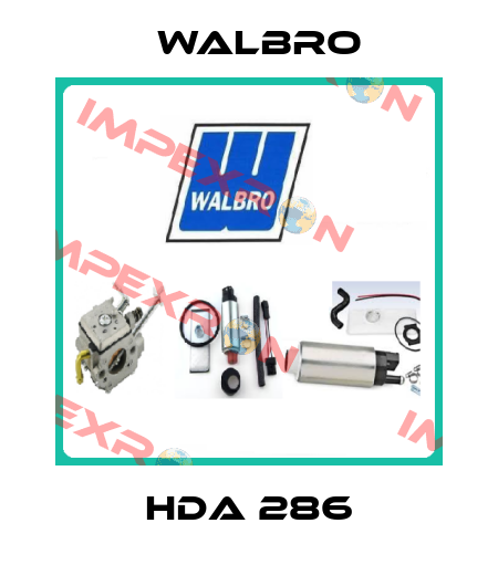 HDA 286 Walbro