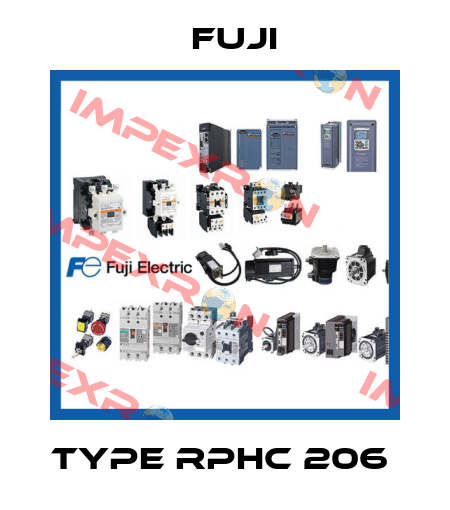 TYPE RPHC 206  Fuji